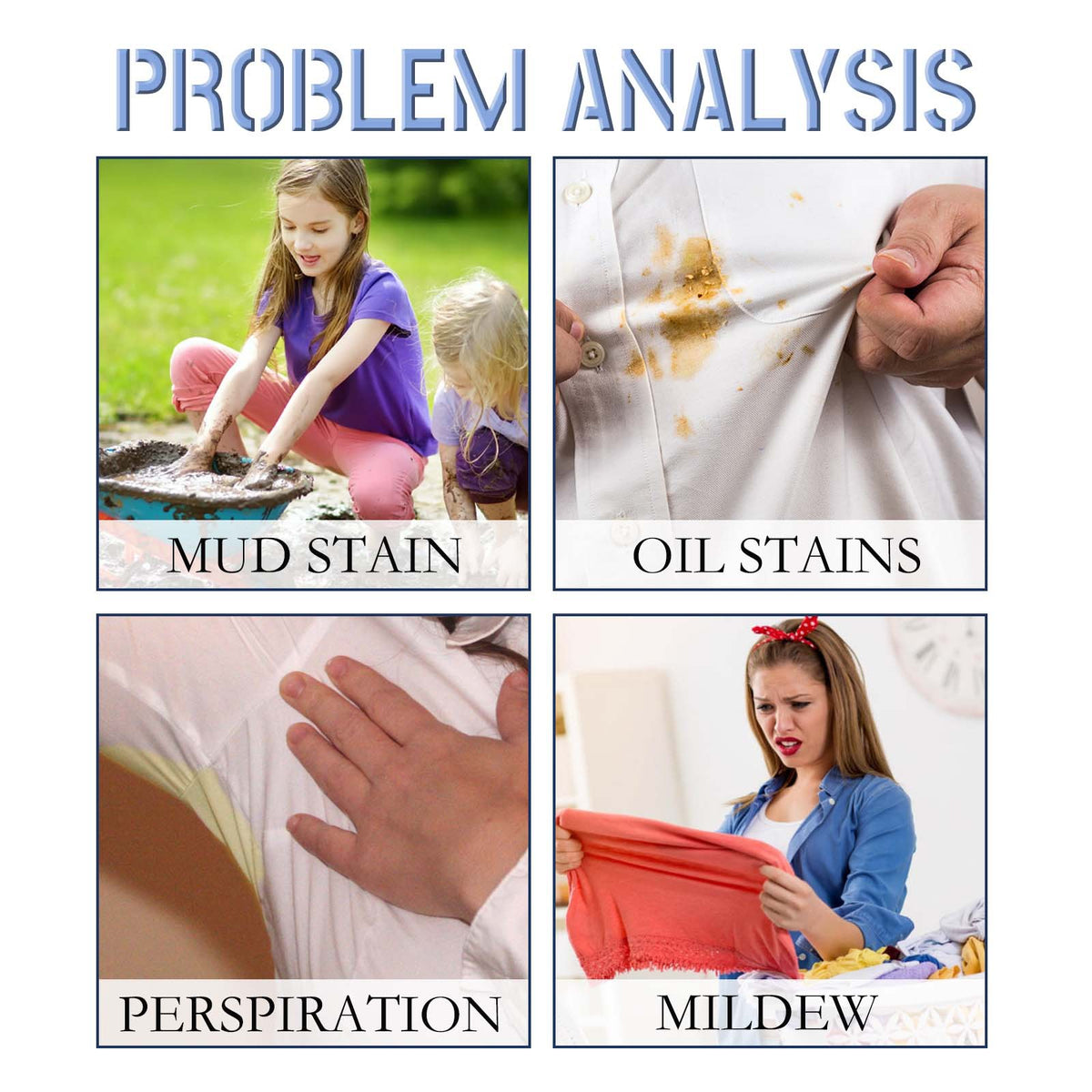 Targets Common Stain Types