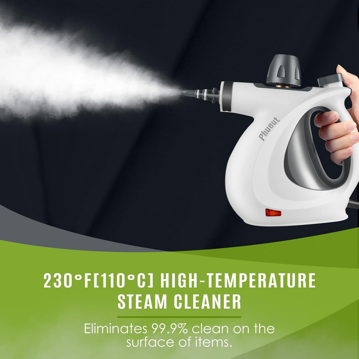 Steam Cleaning Machine + 12 Cleaning Accessories