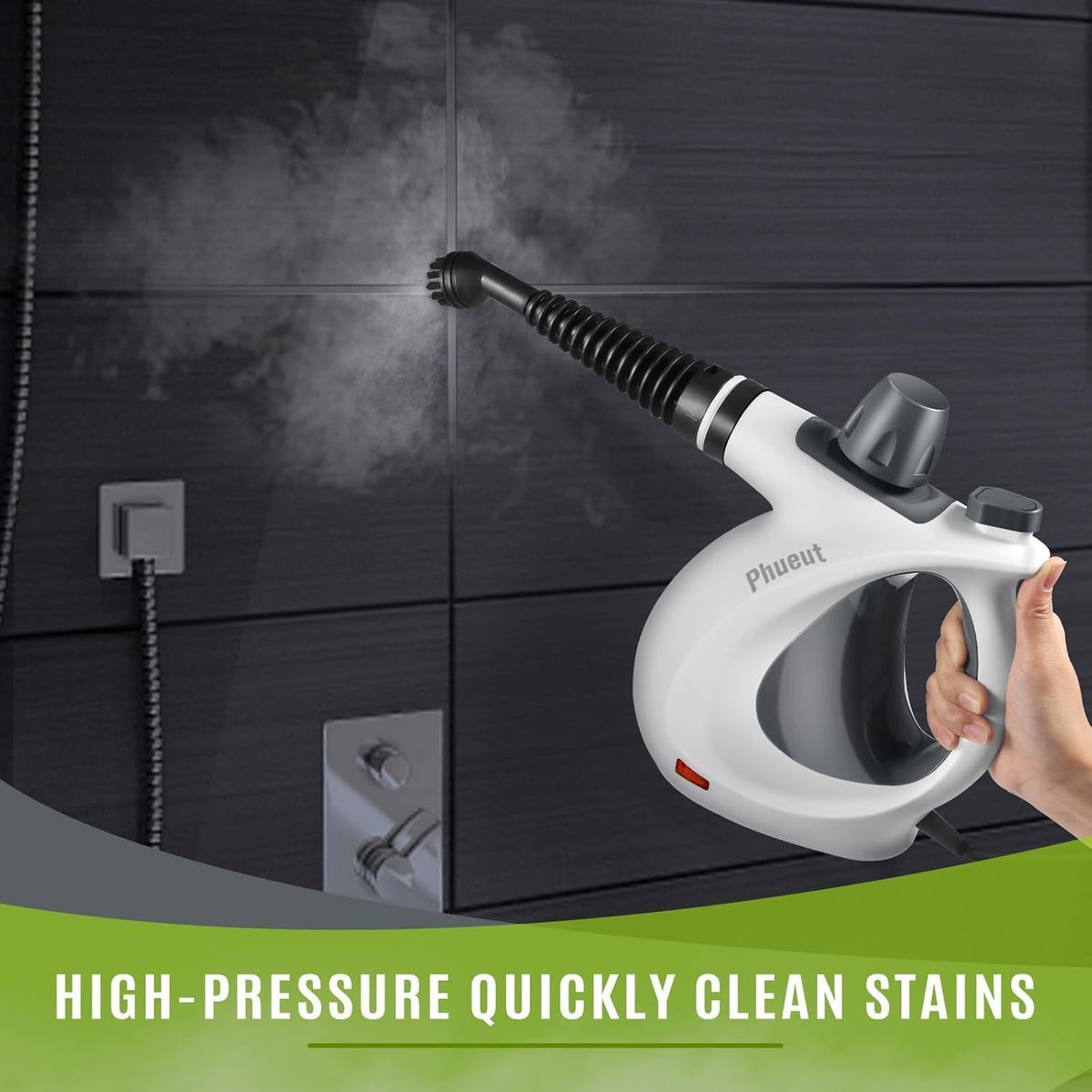 Steam Cleaning Machine + 12 Cleaning Accessories