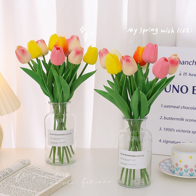 Artificial Tulips Flowers Home Decoration