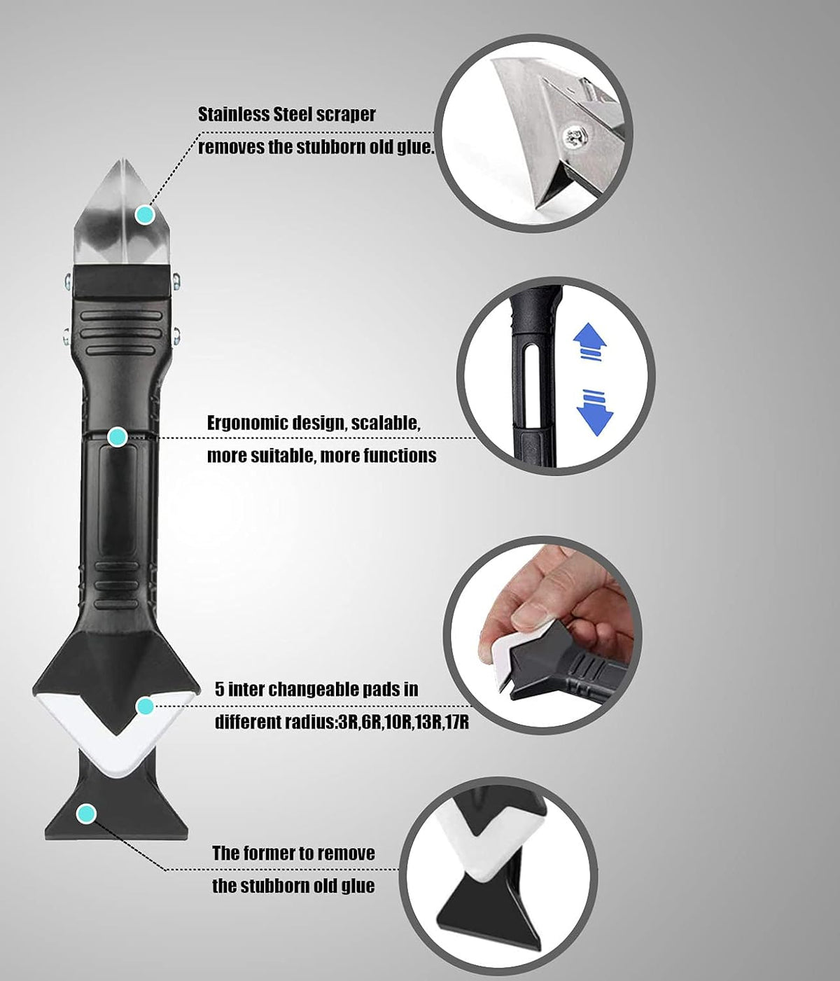 5 Radius Pads For A Neat Finish