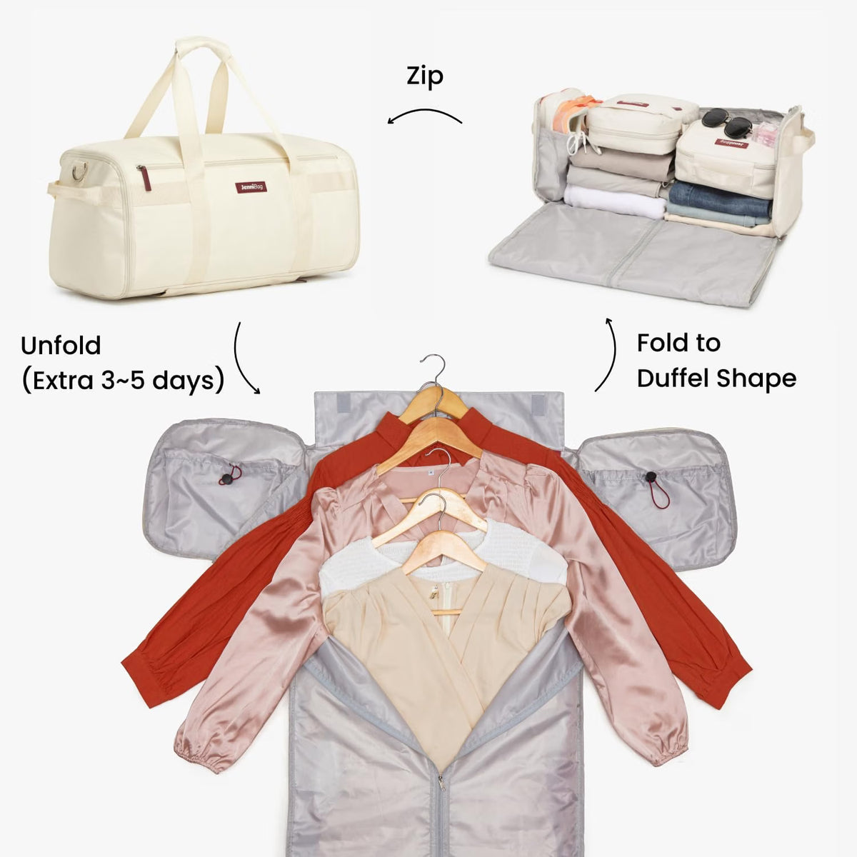 Pack Flat, Travel Compact