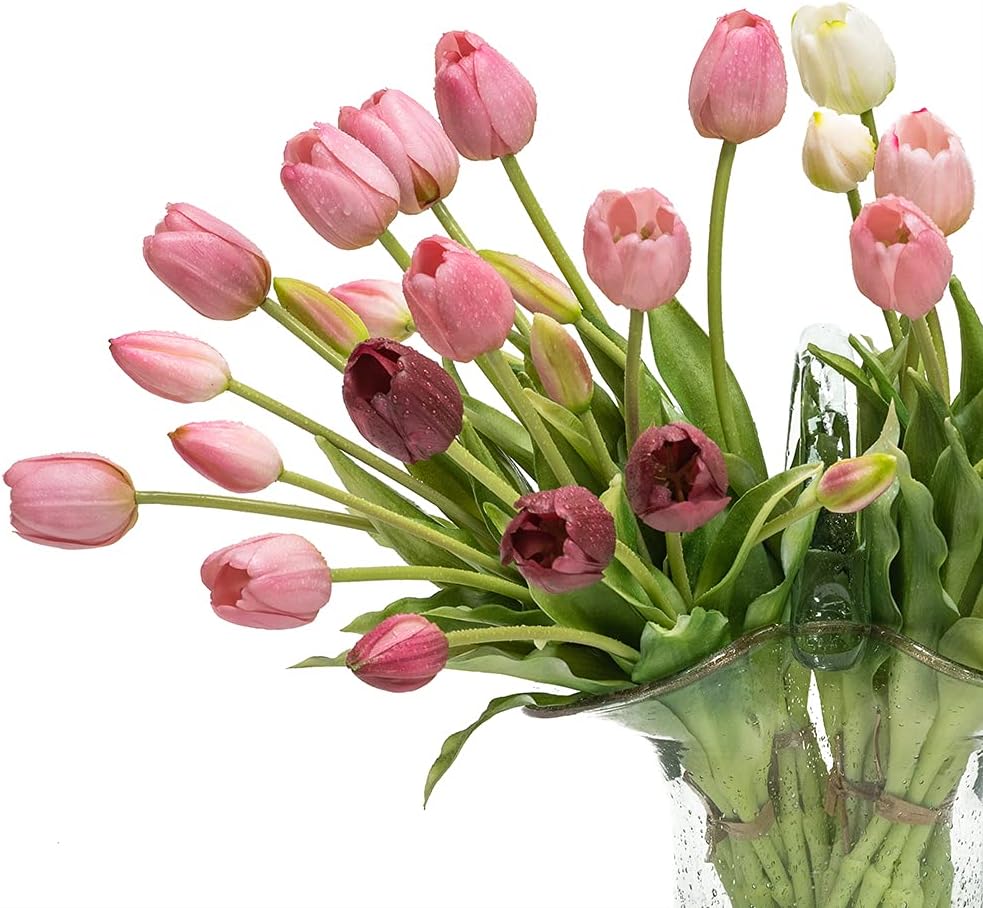 Artificial Tulips Flowers Home Decoration