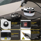 12 in 1 Portable Steam Cleaner