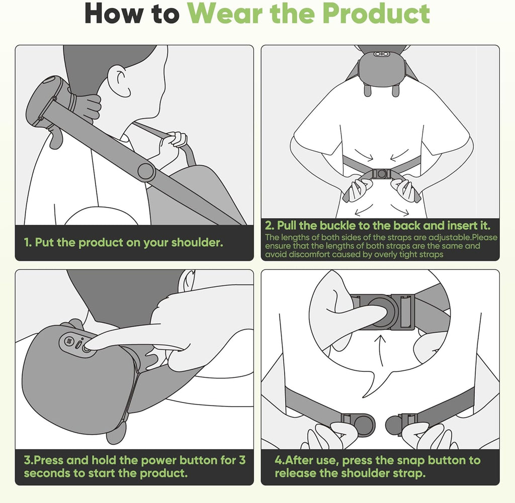 Neck Massager for Pain Relief with Heat