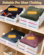 FoldStack Closet Organizer Trays