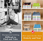 FoldStack Closet Organizer Trays