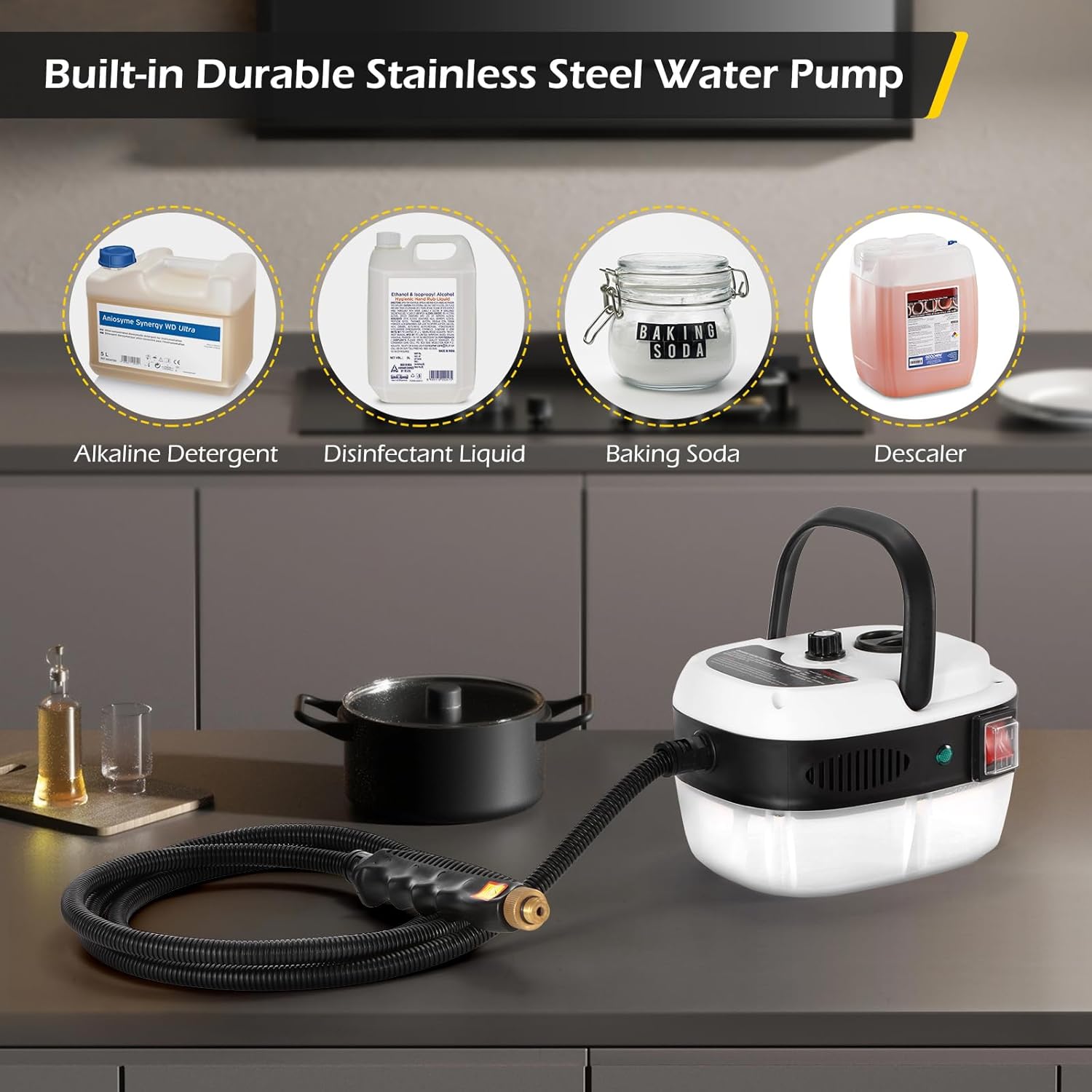 12 in 1 Portable Steam Cleaner