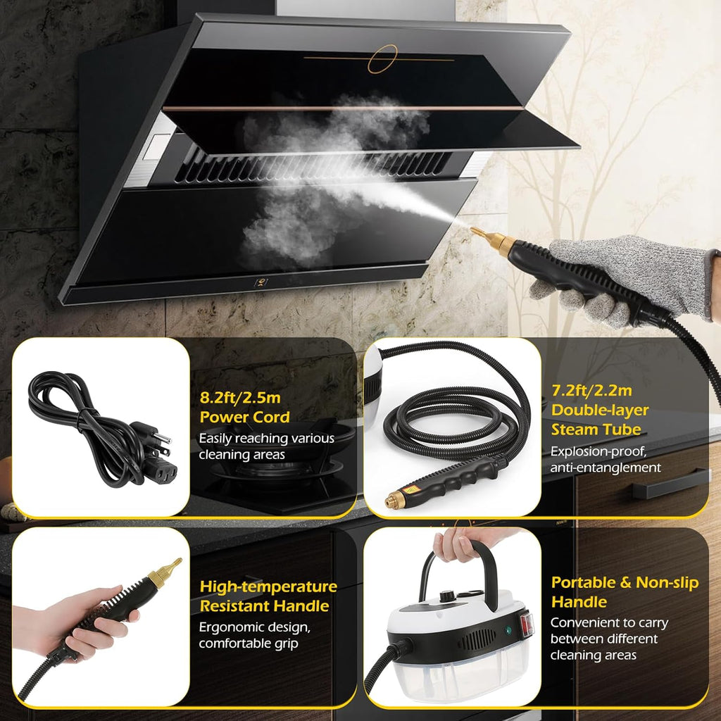 12 in 1 Portable Steam Cleaner