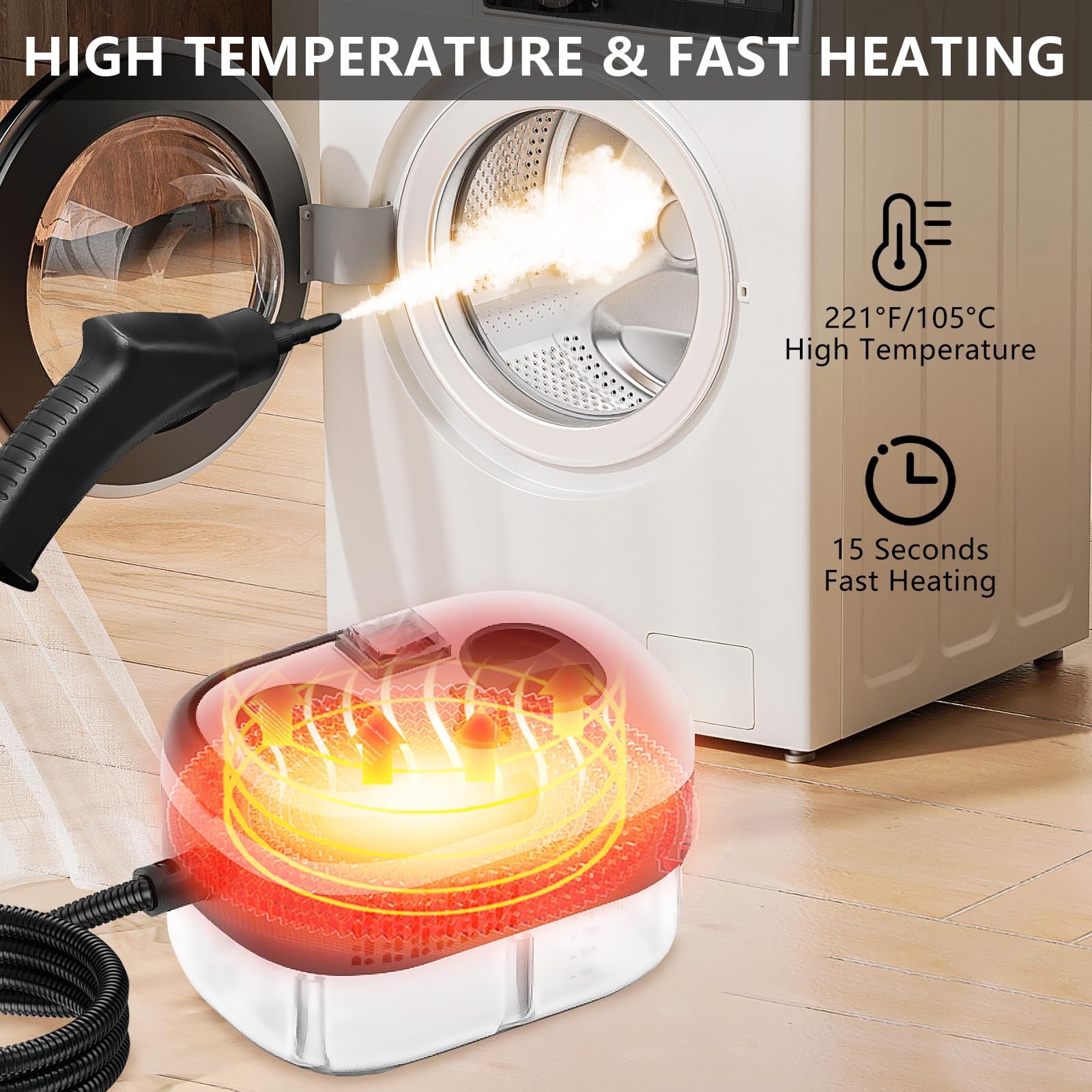 12 in 1 Portable Steam Cleaner