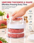 Burger Press for Perfect Shaped Patties On The Go
