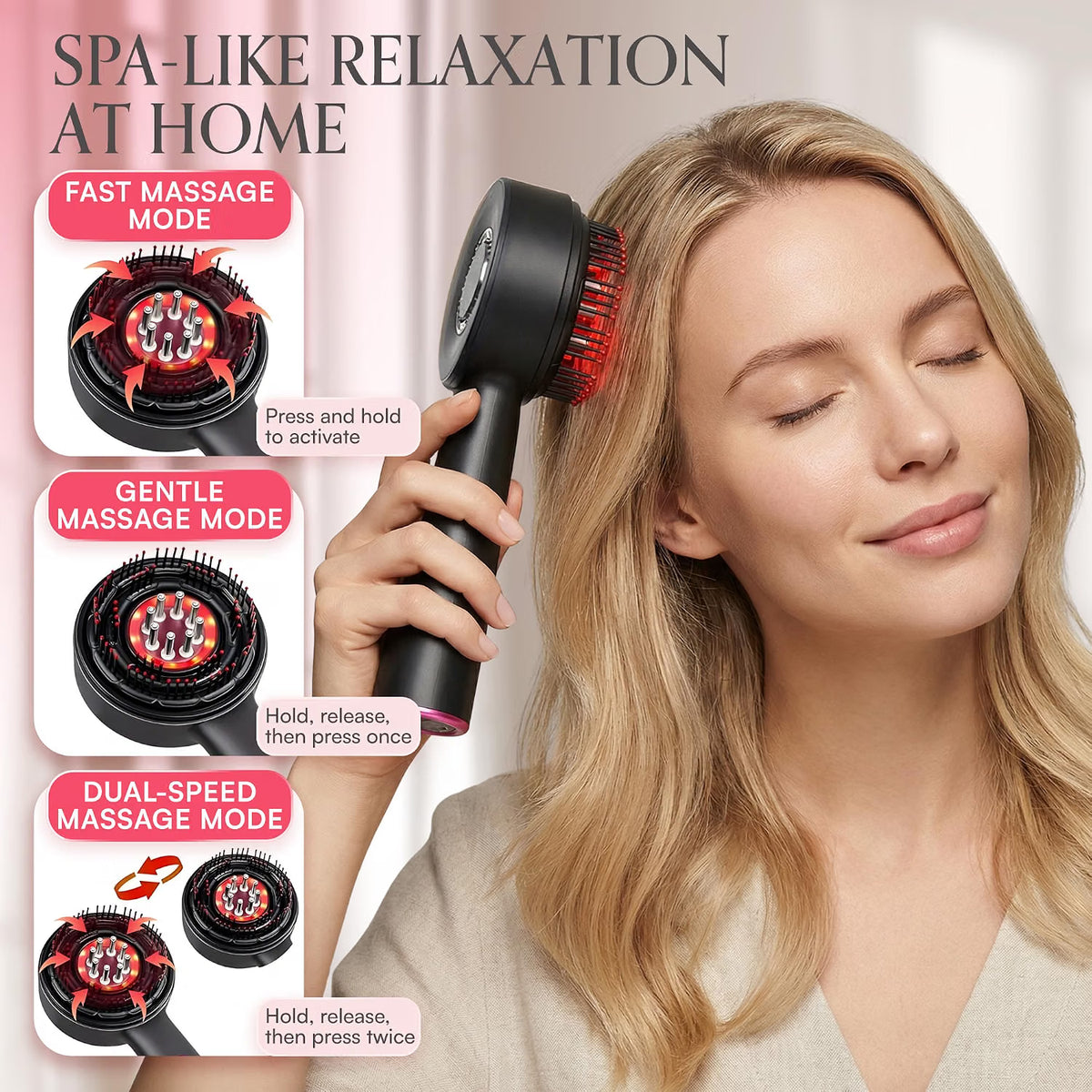 3 Massage Modes, Your Way