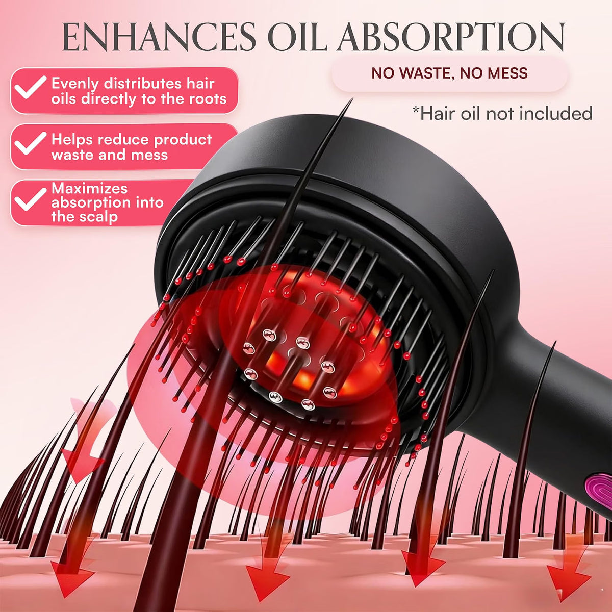 ScalpCare Massage Comb for Men & Women