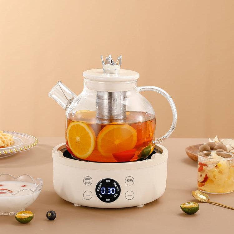 Glass HealthPot with Smart Base