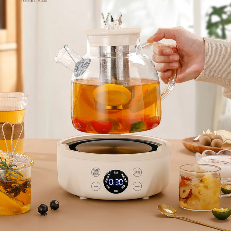 Glass HealthPot with Smart Base