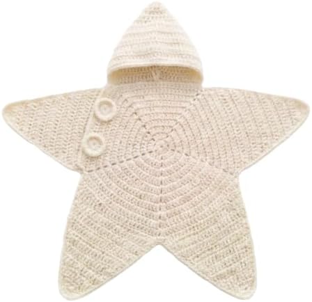 Crocheted Star-Shaped Baby Sleeping Bag