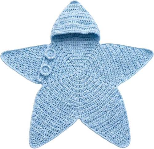 Crocheted Star-Shaped Baby Sleeping Bag