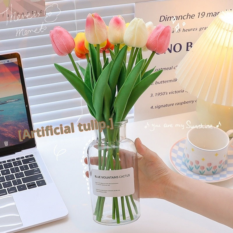 Artificial Tulips Flowers Home Decoration