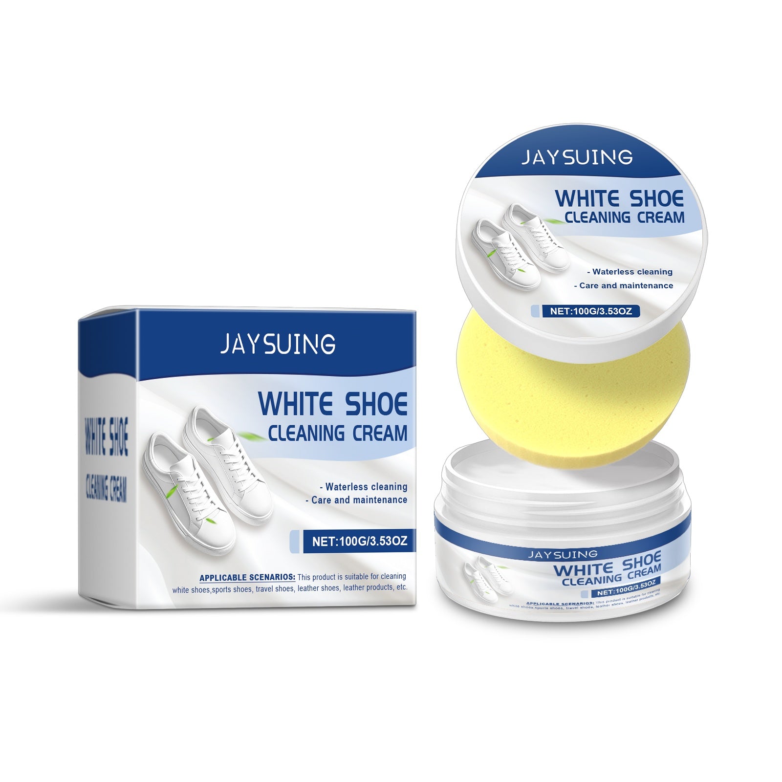 White Shoe Cleaning Cream