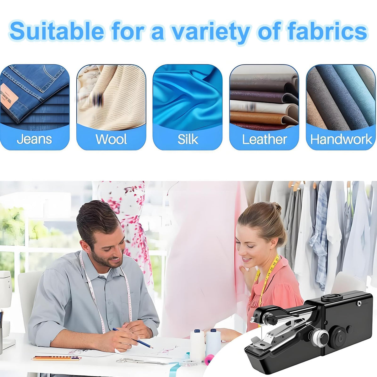Works on Many Fabrics