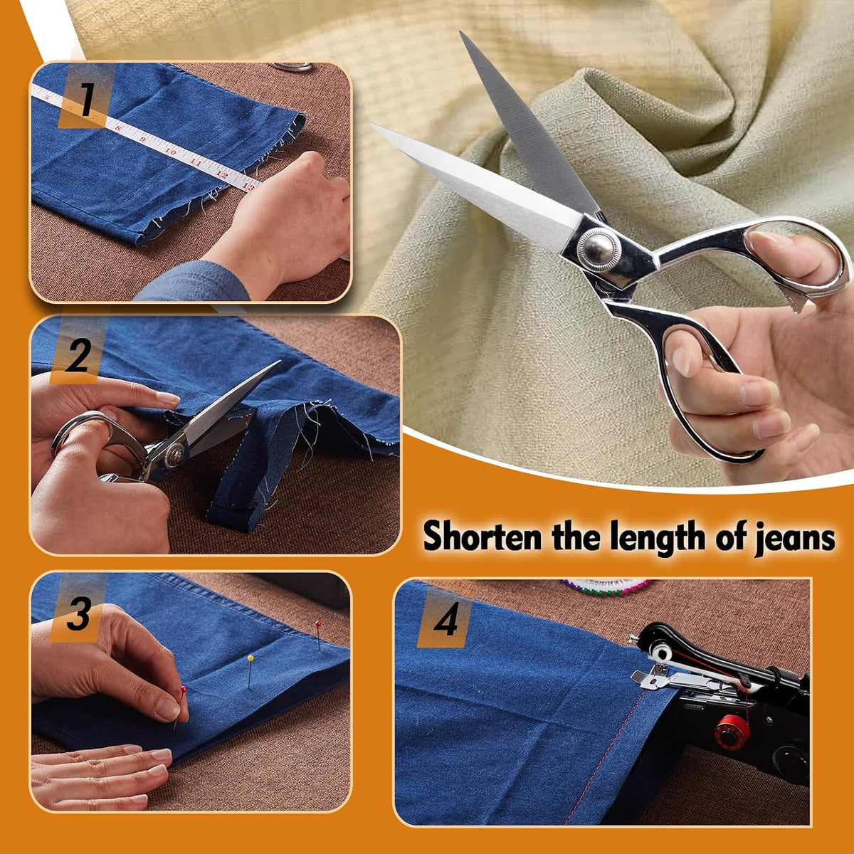 Hem Jeans in Minutes