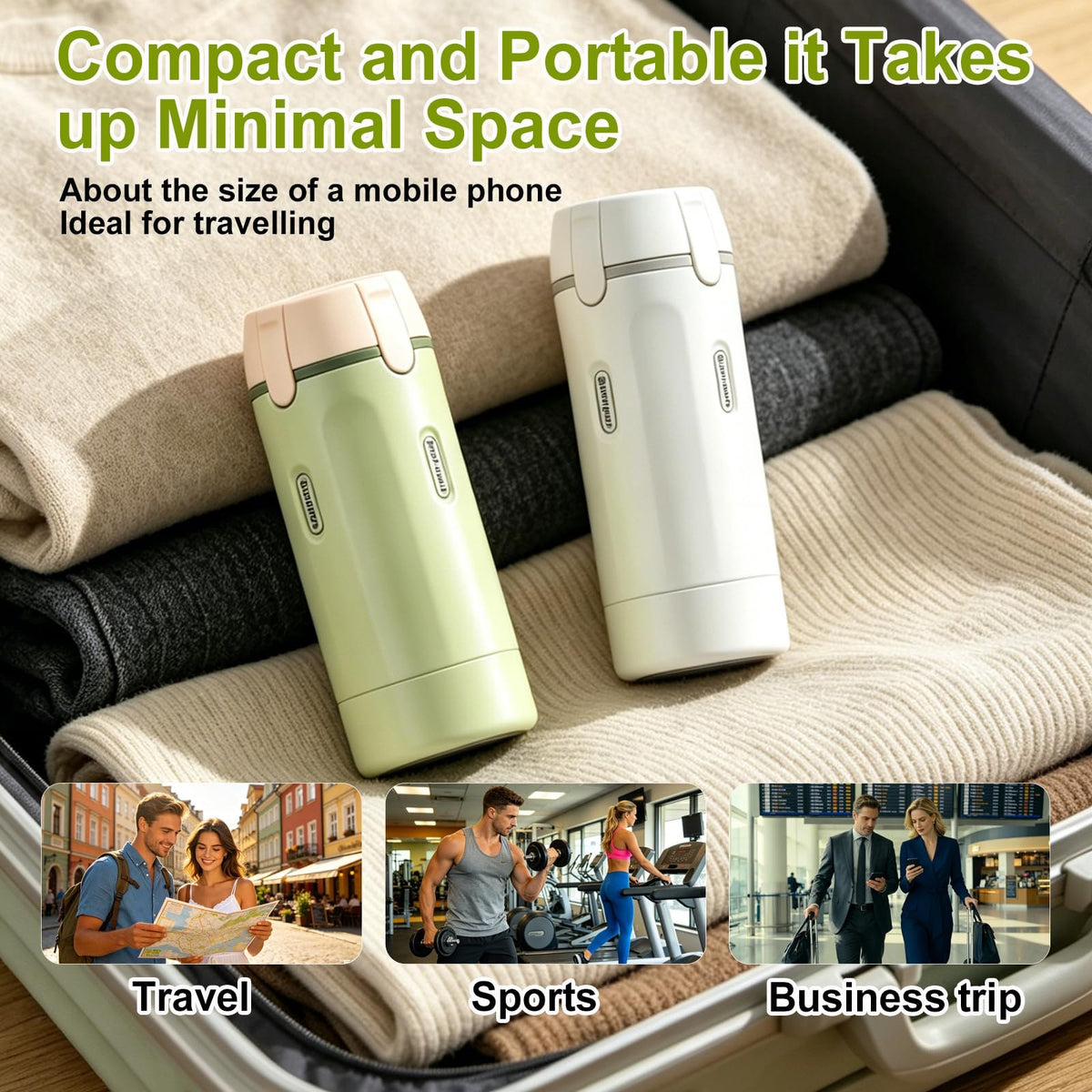 PackPump 4 in 1 Travel Bottles