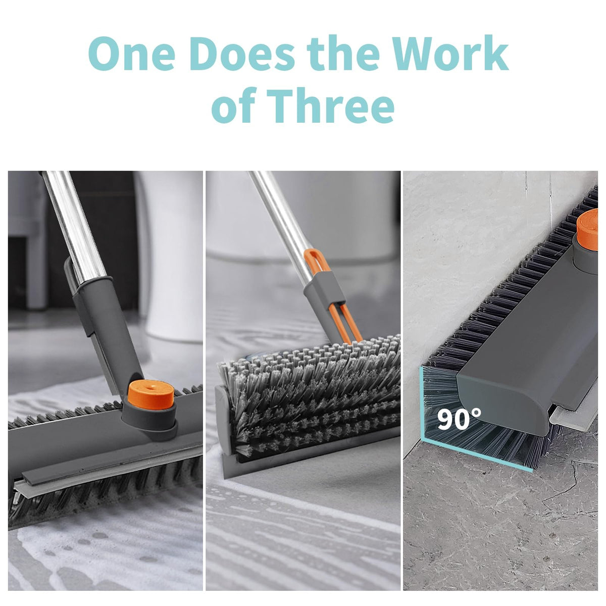 ScrubReach Long Handle Floor Brush